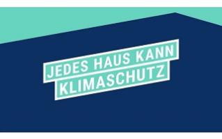 Kampagne "Jedes Haus kann Klimaschutz"