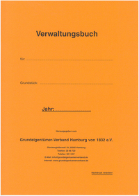 Bild Verwaltungsbuch - erweitert -