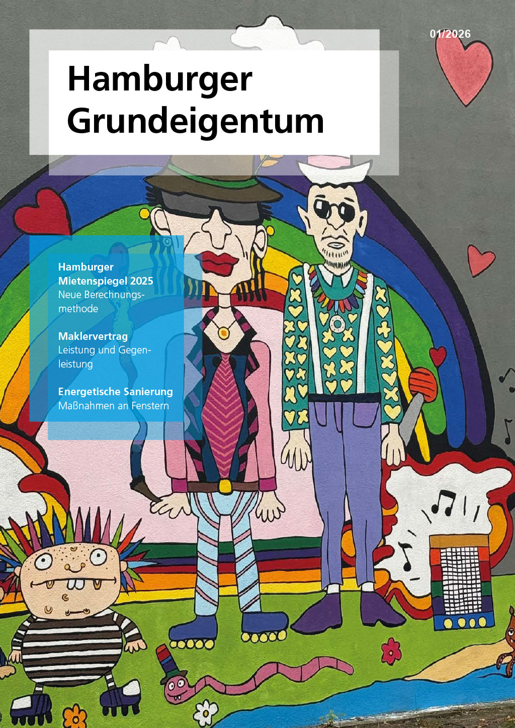 Titelseite des Hamburger Grungeigentums 01/26