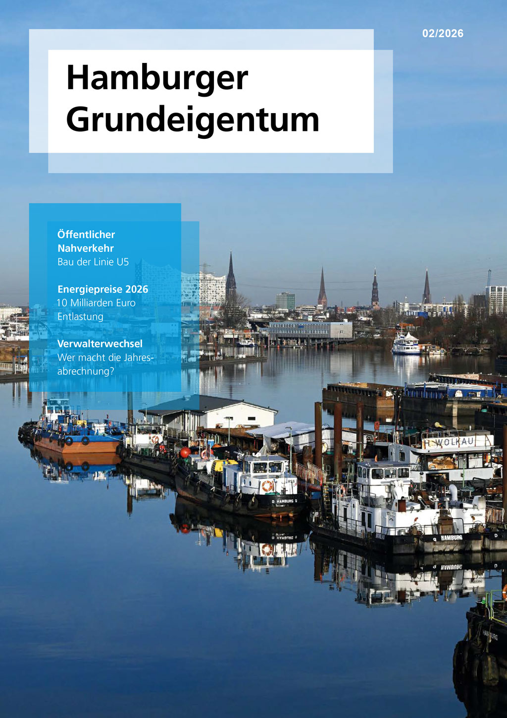 Titelseite des Hamburger Grungeigentums 02/26