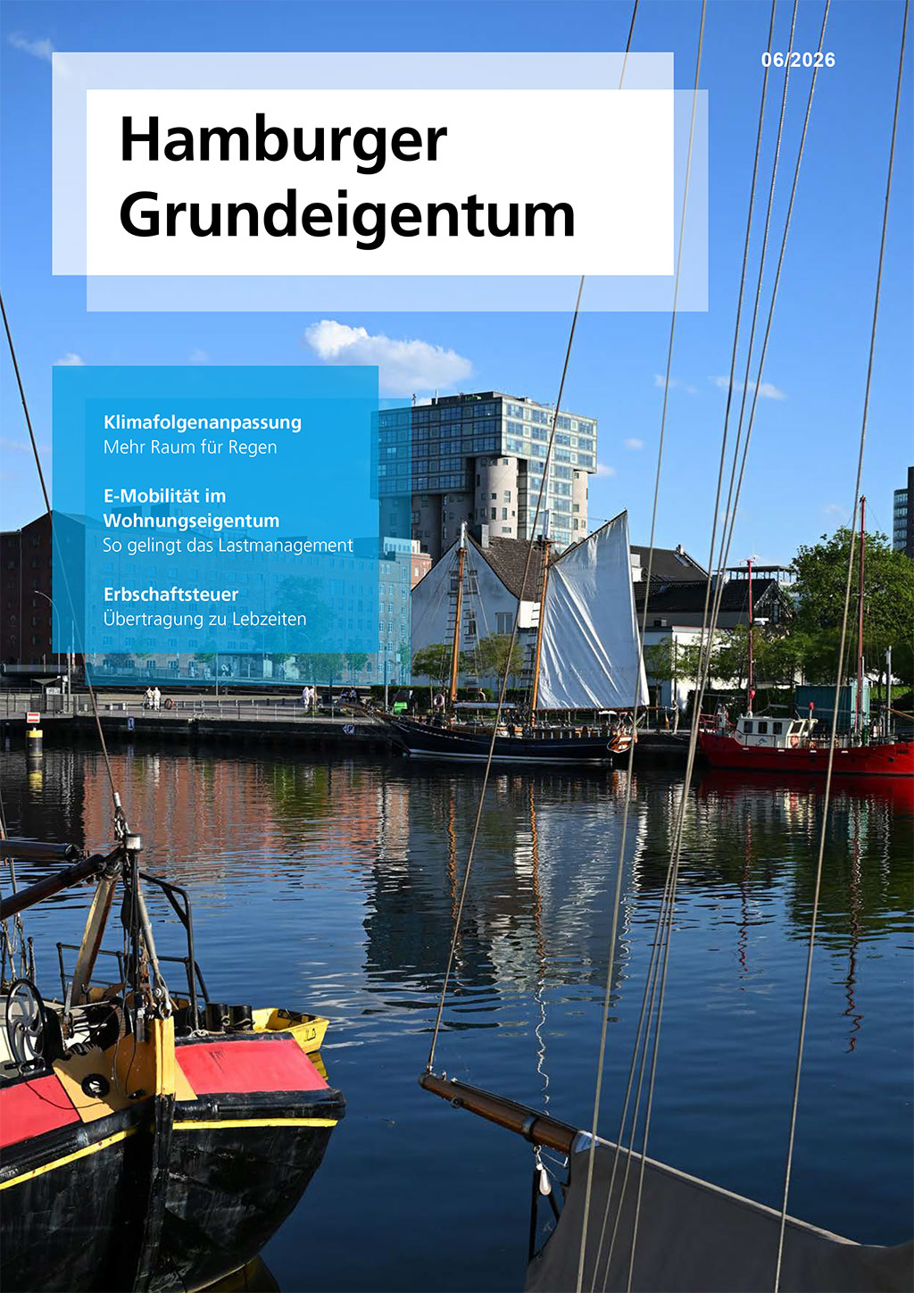 Titelbild des Hamburger Grundeigentum 06/26