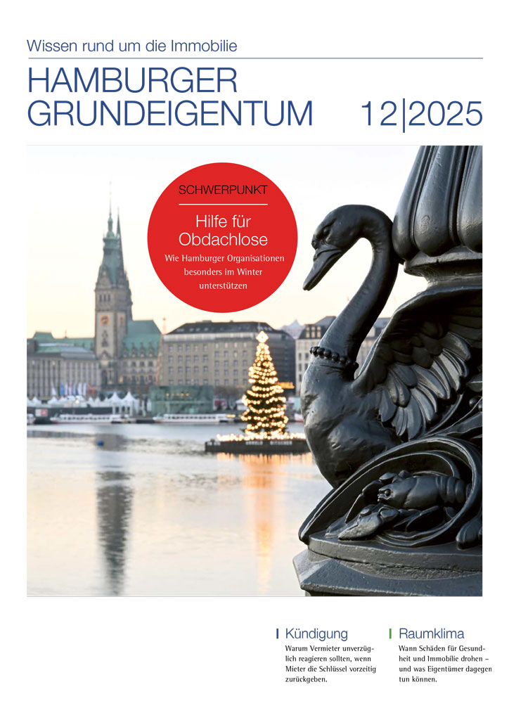 Titelseite des Hamburger Grungeigentums 12/25